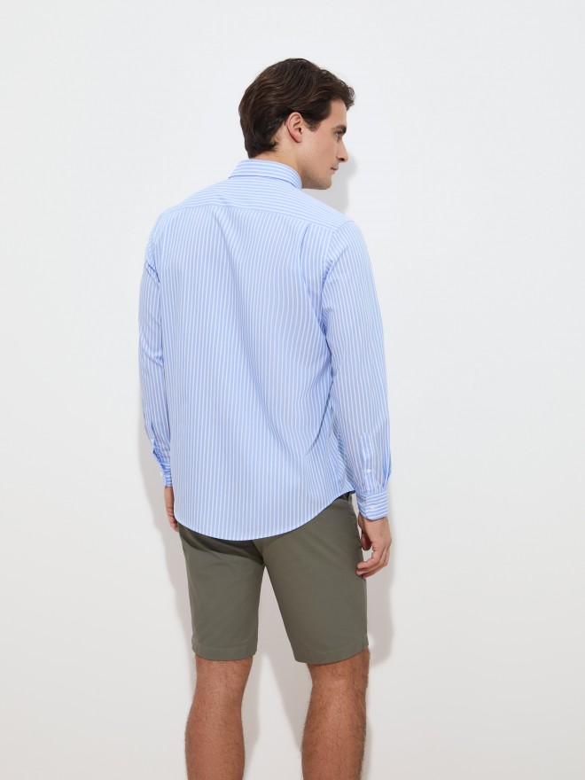 Regular fit poplin shirt Regular fit poplin shirt