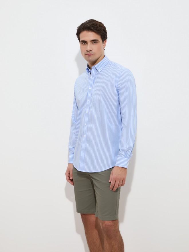 Regular fit poplin shirt Regular fit poplin shirt