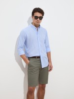 Regular fit poplin shirt Regular fit poplin shirt