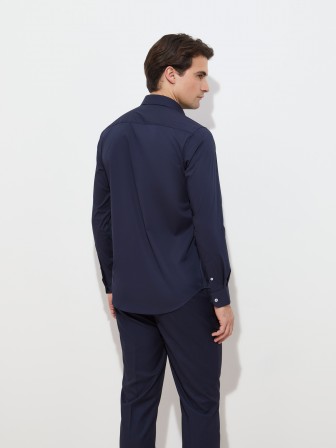 Slim fit plain shirt Slim fit plain shirt