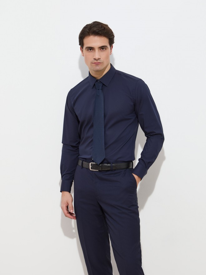 Slim fit plain shirt Slim fit plain shirt