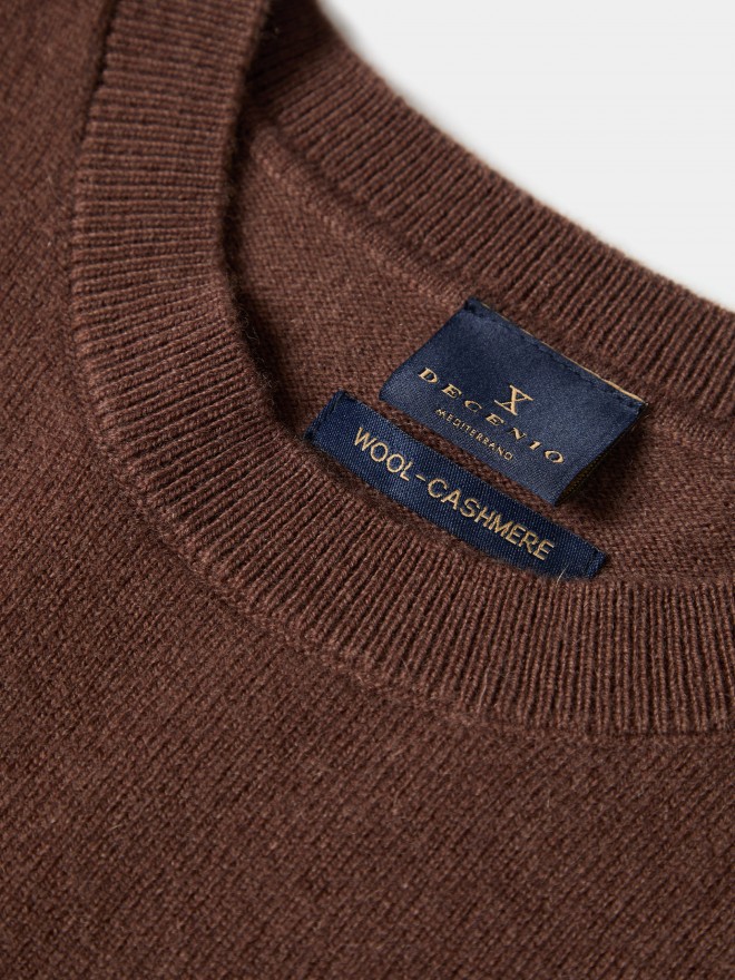 Wool and cashmere jumper
