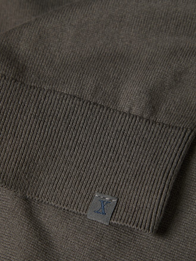 Polo shirt in cotton and cashmere
