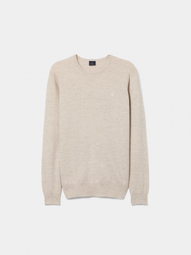 100% wool knit sweater