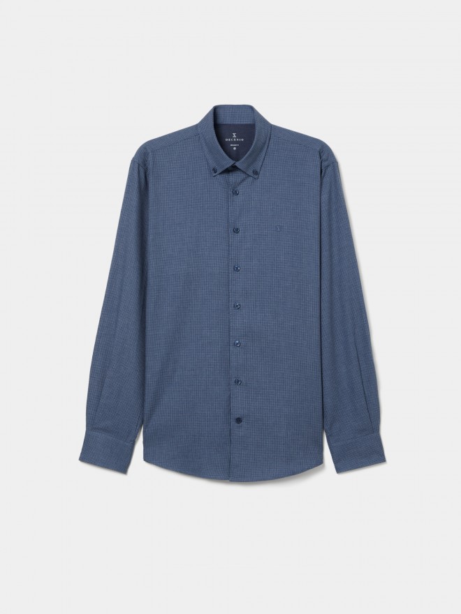 Camisa xadrez regular fit Camisa xadrez regular fit
