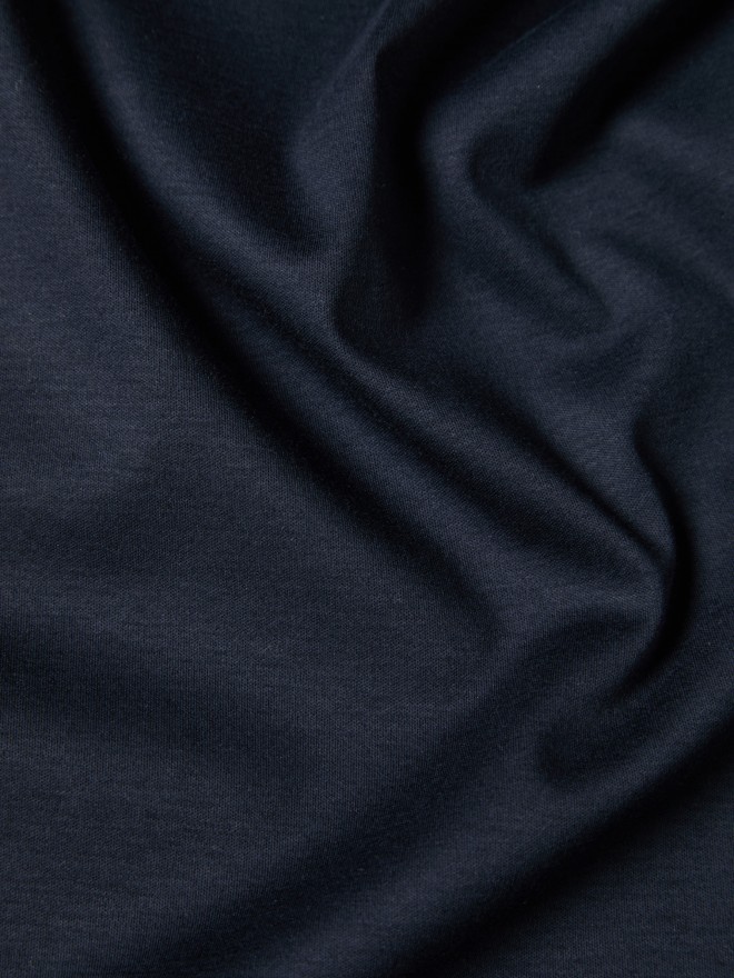 Basic T-shirt made with silk and cotton Basic T-shirt made with silk and cotton