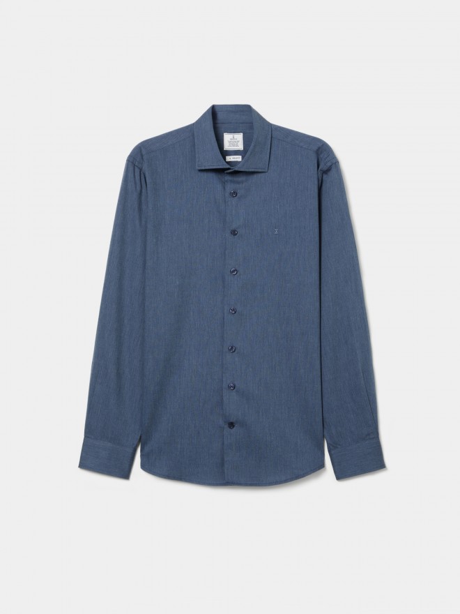 Cotton and lyocell shirt Cotton and lyocell shirt
