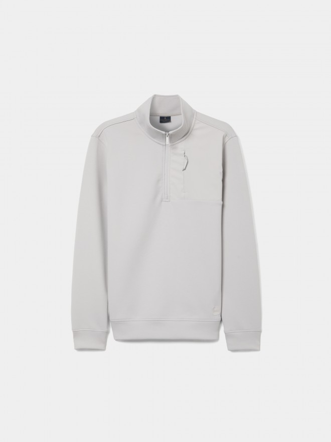 Shirt with zipper