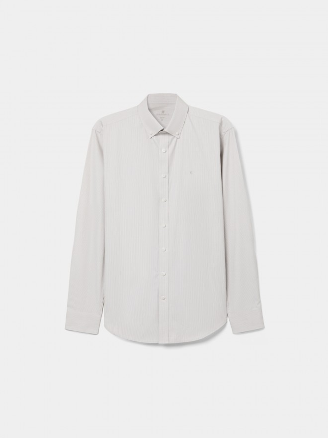 Slim fit striped shirt