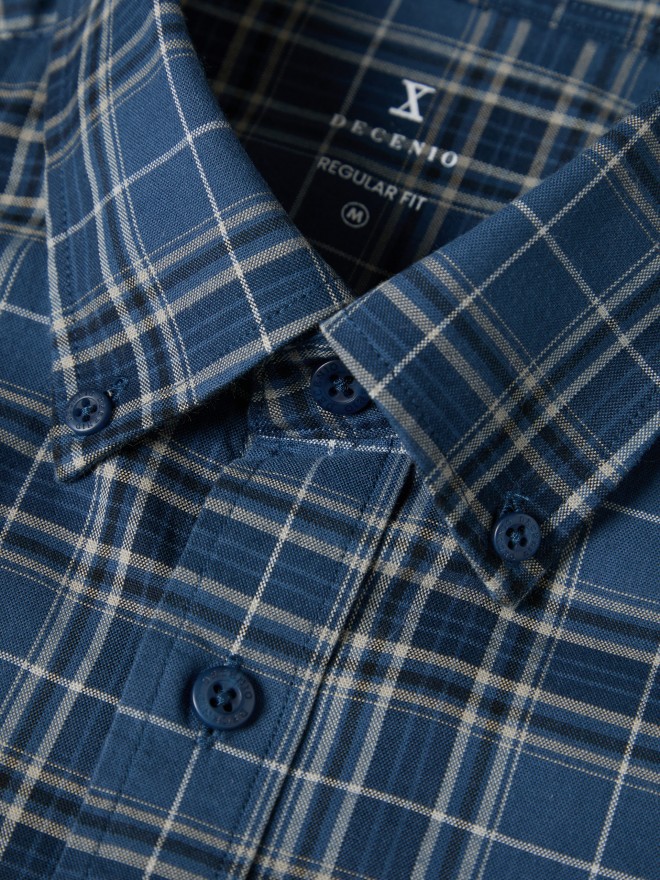 Regular fit plaid shirt Regular fit plaid shirt