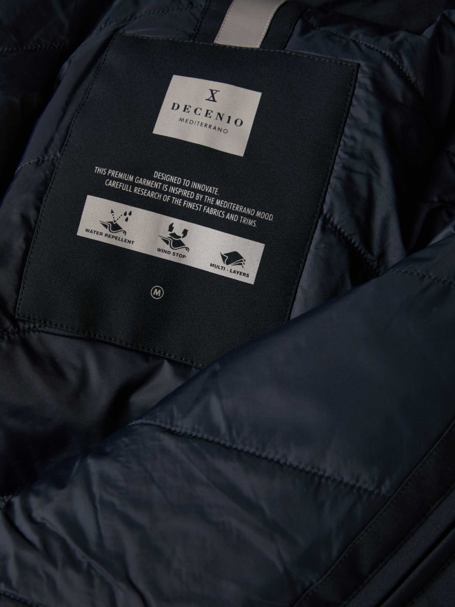 Reversible water-repellent jacket Reversible water-repellent jacket