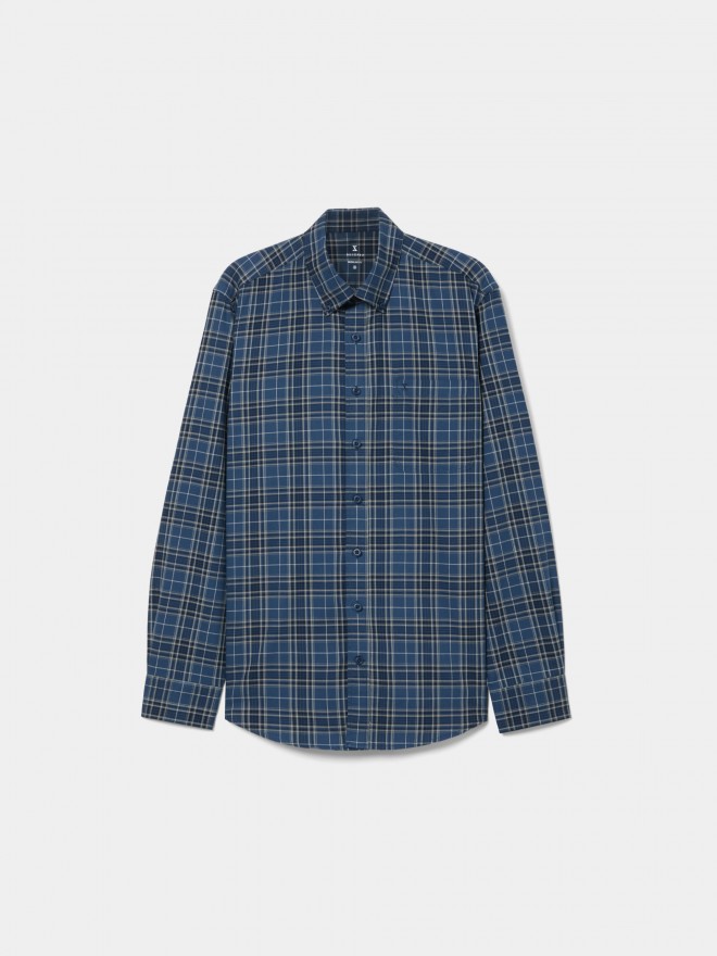 Regular fit plaid shirt Regular fit plaid shirt