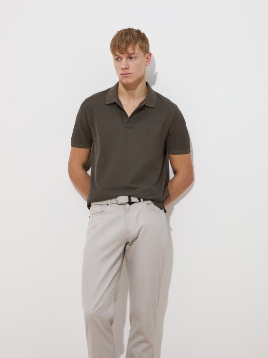 Polo de manga corta