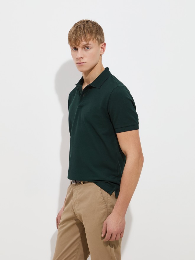 Polo de manga corta