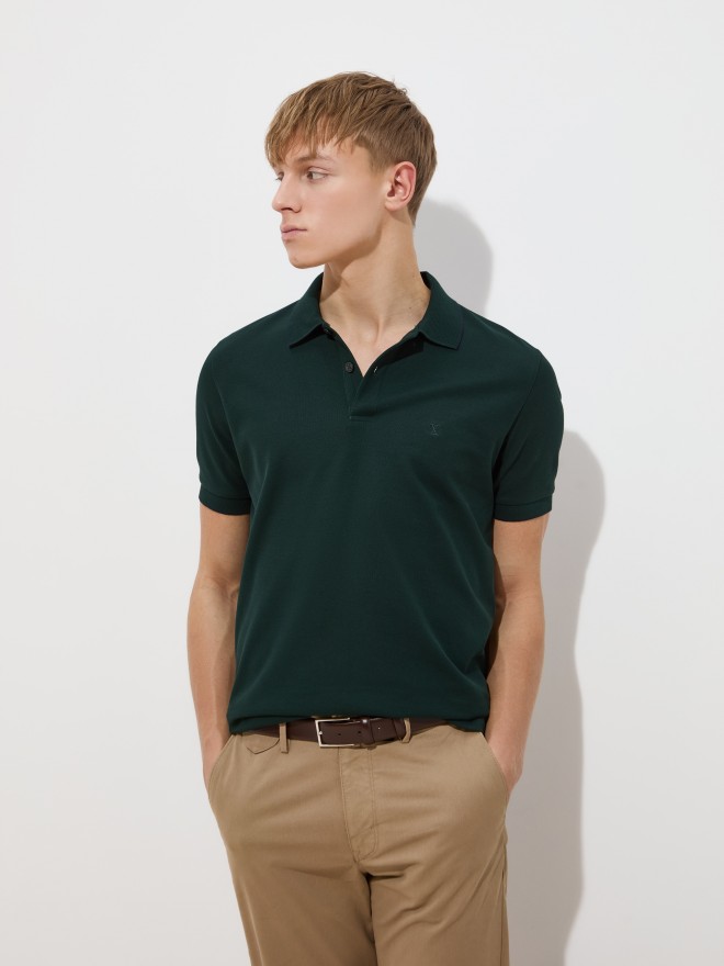 Polo de manga corta