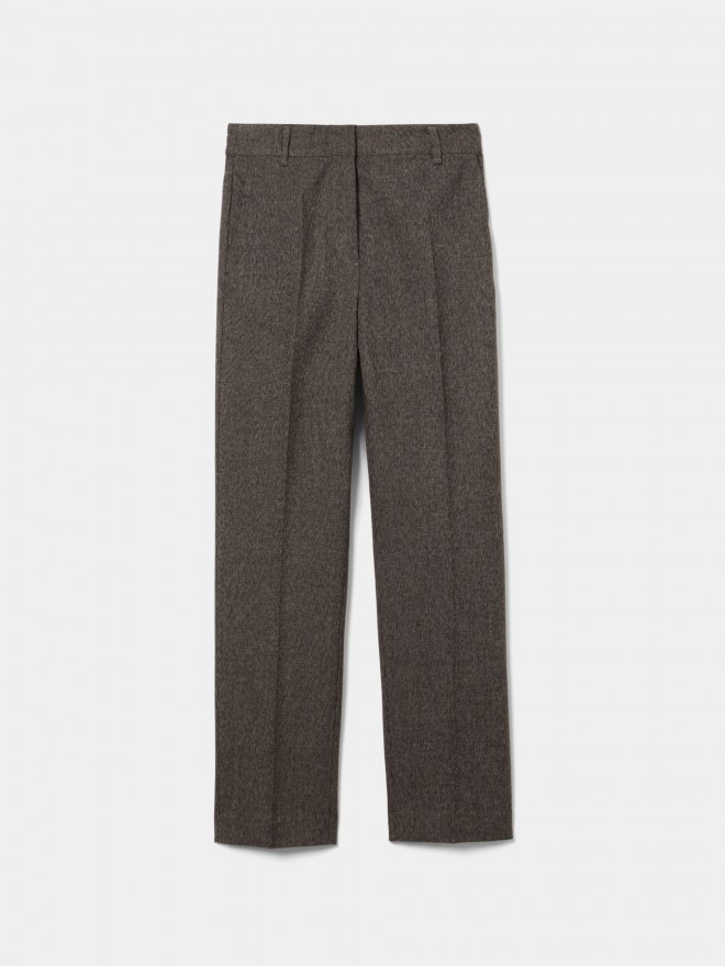 Cal�as chino com cintura el�stica