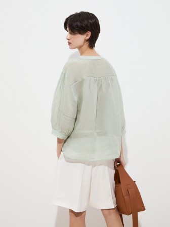 Blouse in ramie Blouse in ramie