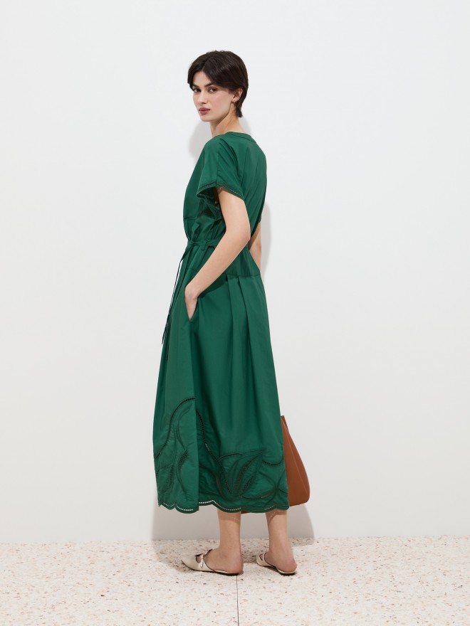Dress with English embroidery Dress with English embroidery
