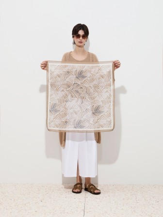 Bufanda con estampado Bufanda con estampado