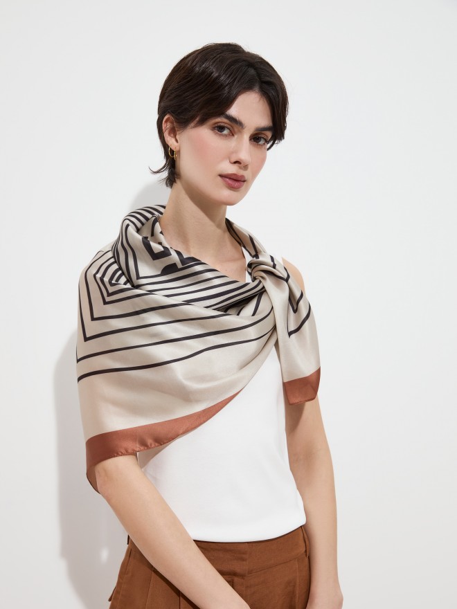 Len�o com estampado