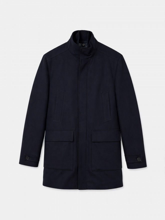 Overcoat with wool Overcoat with wool