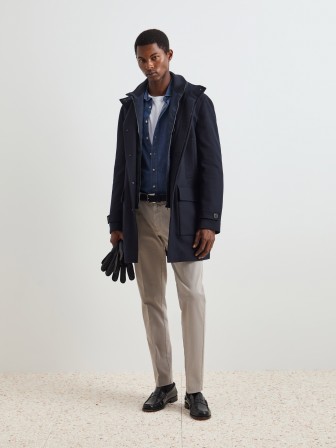 Overcoat with wool Overcoat with wool