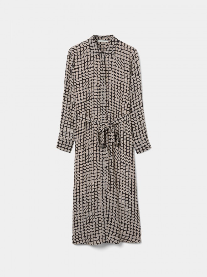 Printed shirt dress Printed shirt dress