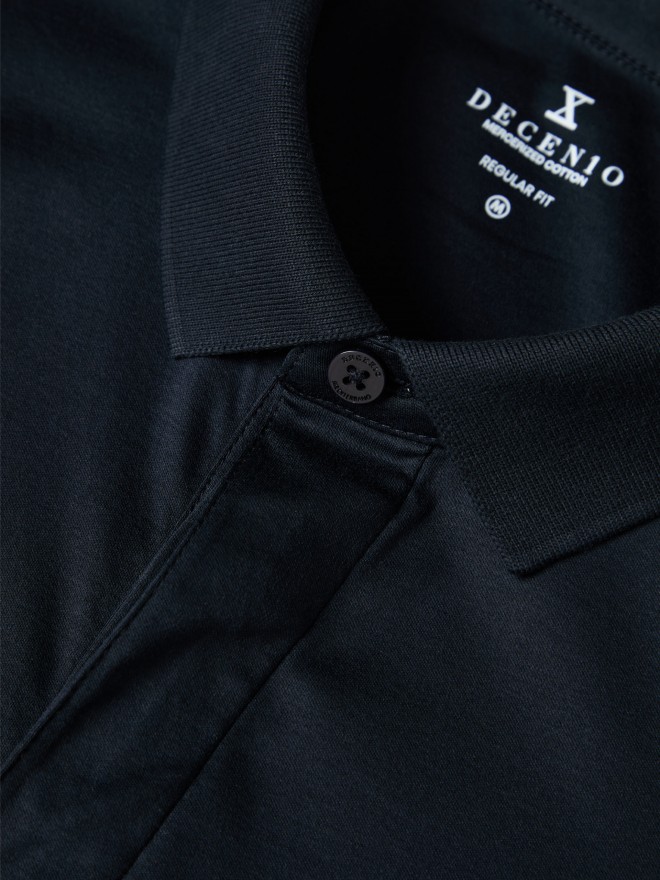Camisa polo de manga larga