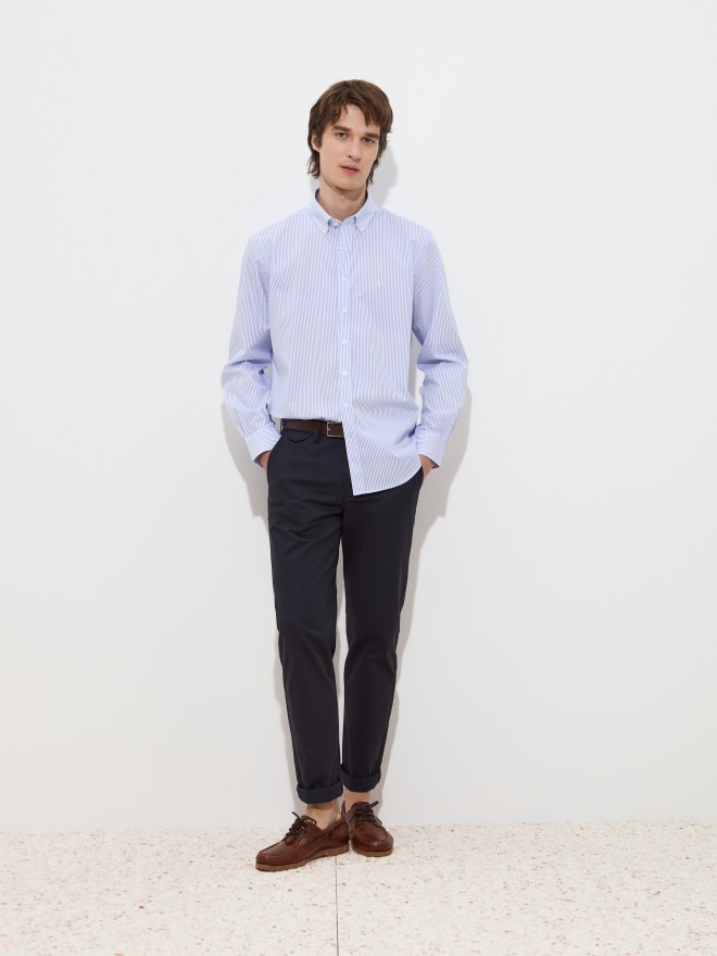 Regular fit striped shirt Regular fit striped shirt