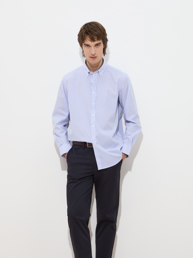 Regular fit striped shirt Regular fit striped shirt