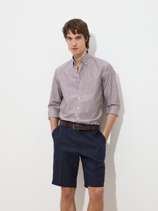 Linen shorts