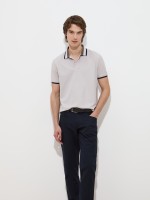 Short-sleeved polo shirt