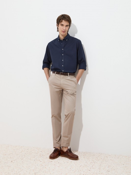 Pantalones chinos de corte slim