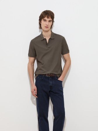 Polo de manga corta