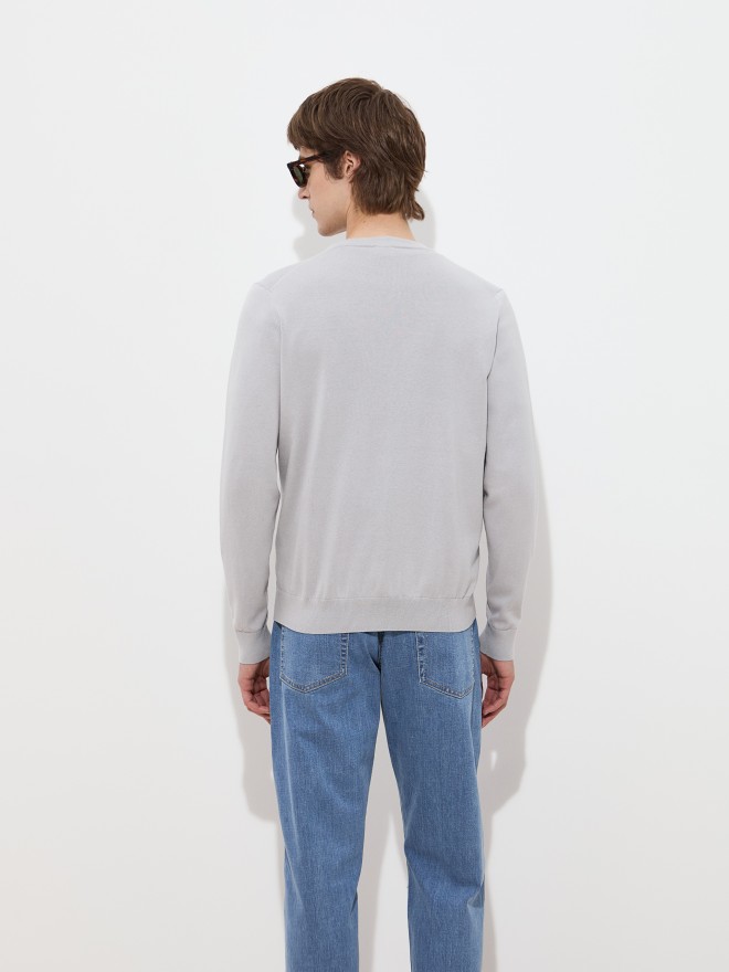 Cotton knitted coat Cotton knitted coat
