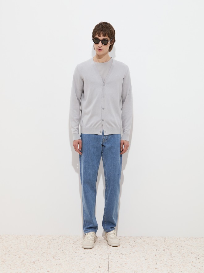 Cotton knitted coat Cotton knitted coat