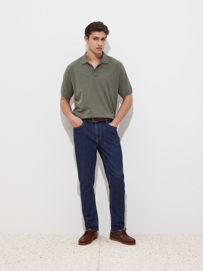 Regular fit piqué polo shirt Regular fit piqué polo shirt