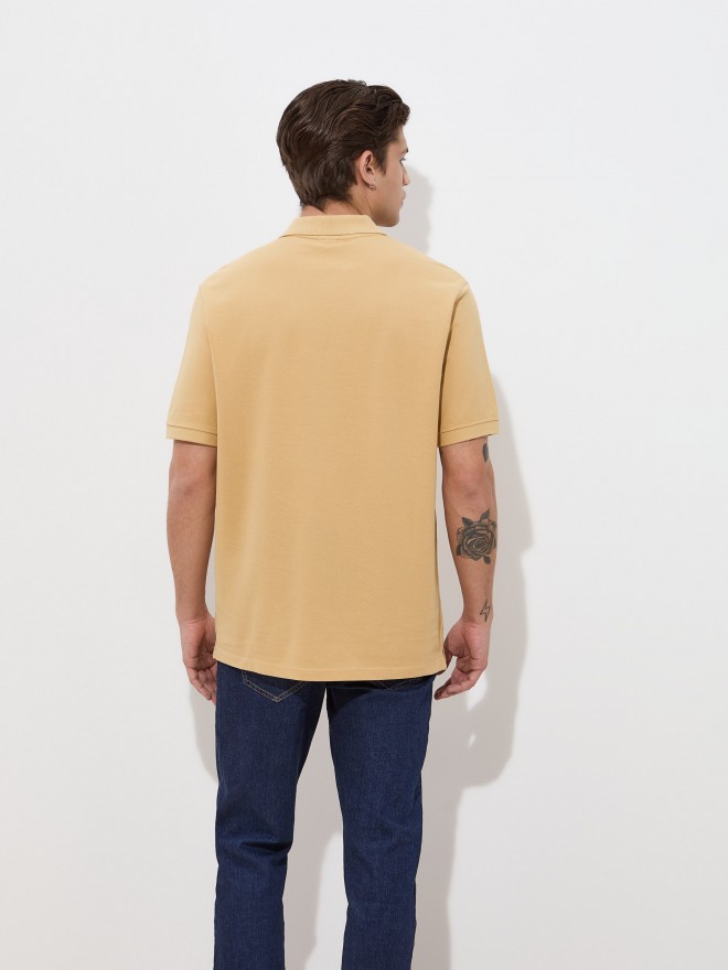 Regular fit piqué polo shirt Regular fit piqué polo shirt