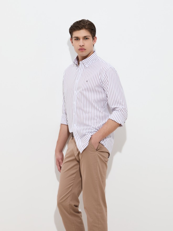 Regular fit striped shirt Regular fit striped shirt