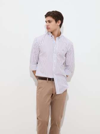 Regular fit striped shirt Regular fit striped shirt