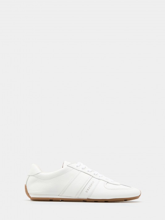 Zapatillas de cuero con cordones