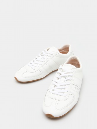 Zapatillas de cuero con cordones Zapatillas de cuero con cordones