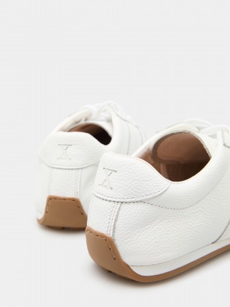 Zapatillas de cuero con cordones Zapatillas de cuero con cordones