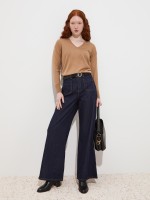 Wide leg denim pants Wide leg denim pants