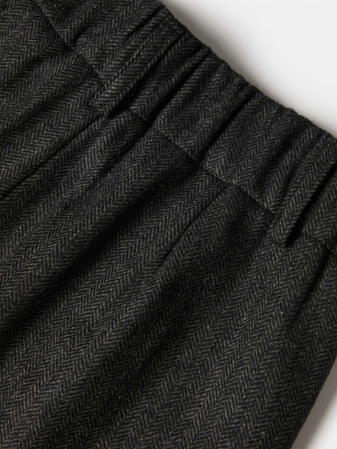 Pantalones cortos largos con lana