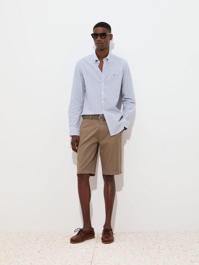 Slim fit striped shirt