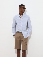 Slim fit striped shirt