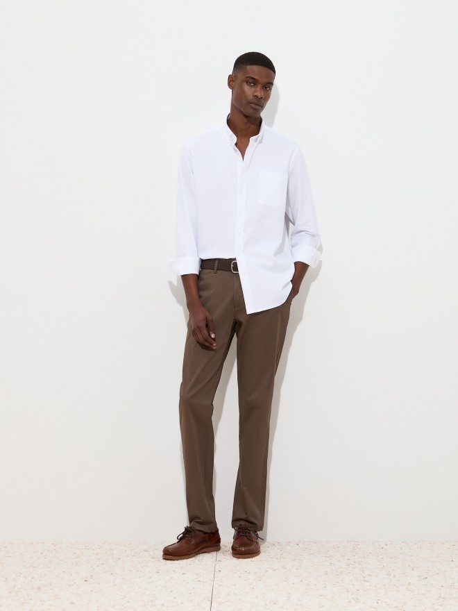 Regular fit cotton oxford shirt Regular fit cotton oxford shirt