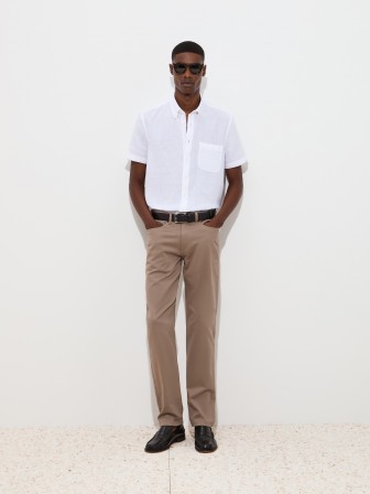 Regular fit twill pants Regular fit twill pants