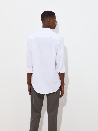 Regular fit linen shirt Regular fit linen shirt